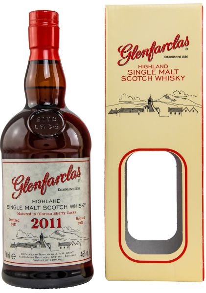 Glenfarclas 2011/2020 Exclusive for Kirsch Import 46% vol.