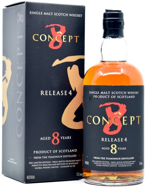 Teaninich 8 Jahre Concept 8 Release #4 40,8% vol.