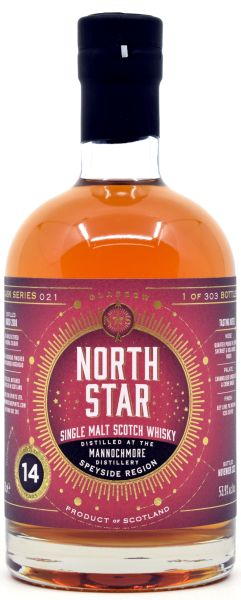 Mannochmore 14 Jahre 2008/2022 Sherry Cask North Star Spirits #021 53,9% vol.