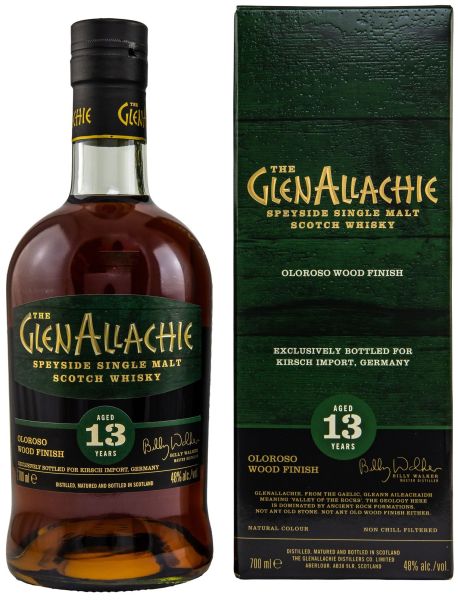 Glenallachie 13 Jahre Oloroso Sherry Cask for Germany 48% vol.