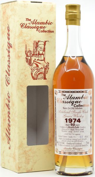 Strathclyde 50 Jahre 1974/2024 Sherry Cask Alambic Classique 44,3% vol.
