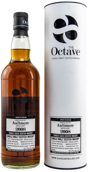 Aultmore 13 Jahre 2008/2022 Duncan Taylor Sherry Octave Cask #9534414 55,3% vol.