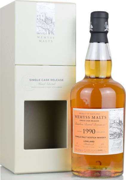 Bladnoch 29 Jahre 1990/2020 Wemyss Bourbon Barrel Bonanza