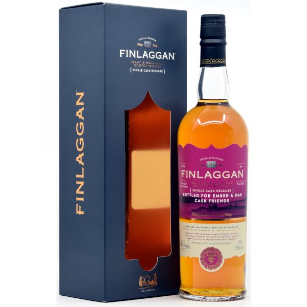 Finlaggan Moscatel Single Cask exclusive for Ember &amp; Oak 52% vol.