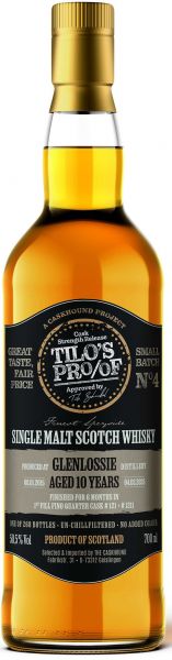 Glenlossie 2015/2025 1st Fill Fino Sherry The Caskhound Tilo's Proof #4 50,5% vol.