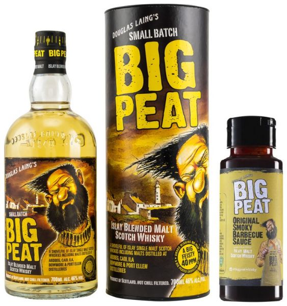 Big Peat + gratis BBQ Sauce