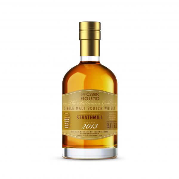 Strathmill 13 Jahre 2013/2026 1st Fill Moscatel The Caskhound Stillman’s Gold 55,1% vol. 0,5 l