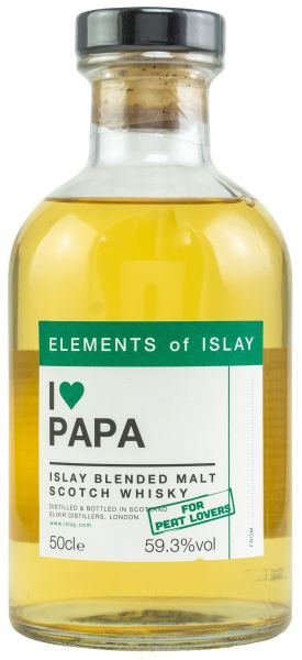 Peat Elements of Islay Full Proof I love Papa Edition 2022 59,3% vol.