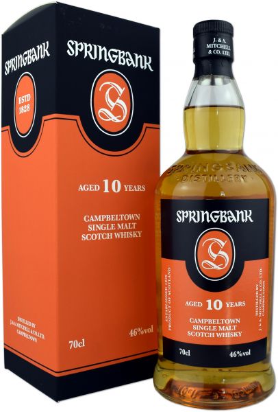Springbank 10 Jahre neues Design
