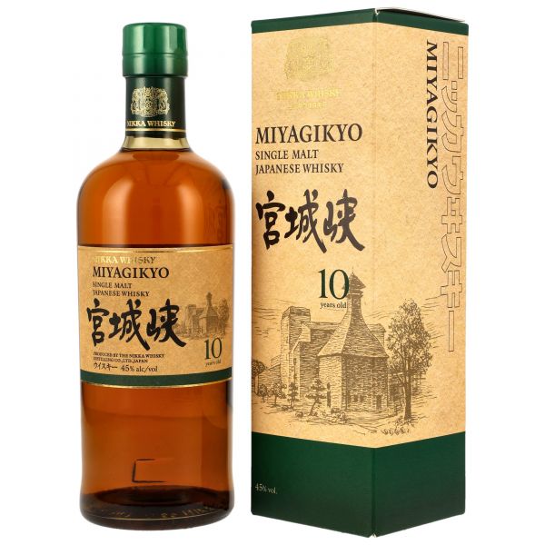 Nikka Miyagikyo 10 Jahre Single Malt 45% vol.