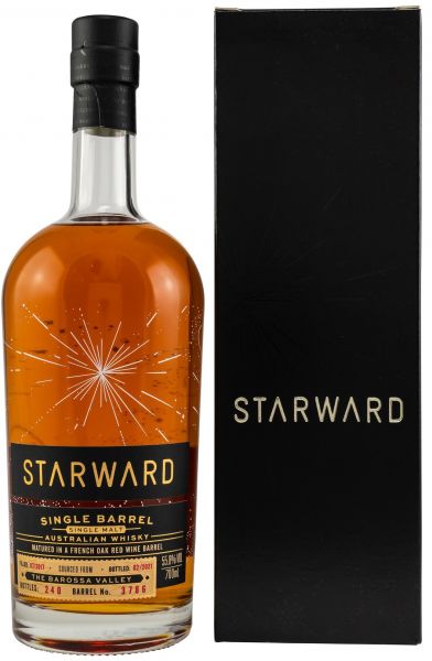 Starward 2017/2021 Red Wine Single Cask #3786 55,8% vol.