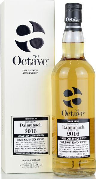 Dalmunach 3 Jahre 2016/2020 Duncan Taylor for deinwhisky.de #10825859 53,6% vol.