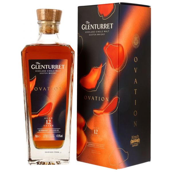Glenturret 12 Jahre Ovation Peated - Germany Exclusive 47% vol.