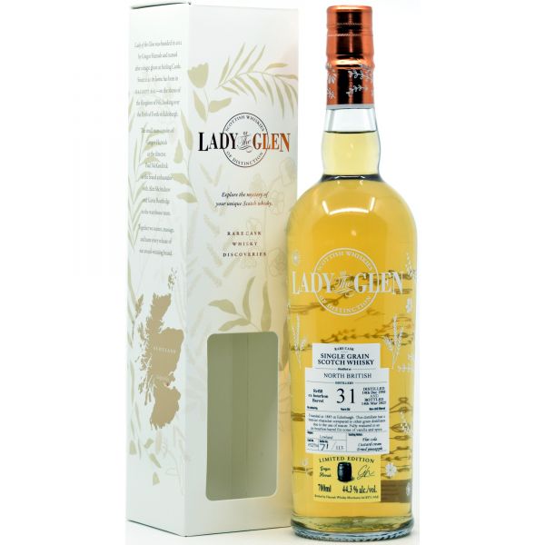 North British 31 Jahre 1993/2025 Lady of the Glen 44,3% vol.