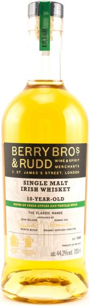 Irish Malt 10 Jahre Berry Bros. & Rudd 44,2% vol.