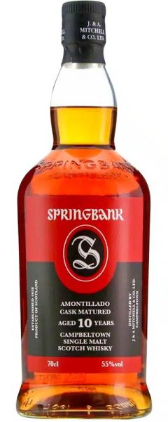 Springbank 10 Jahre Amontillado Sherry Cask 55% vol.