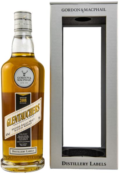 Glentauchers 2008/2022 Gordon &amp; MacPhail Distillery Label 46% vol.