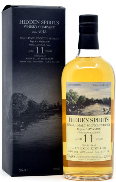 Glen Elgin 11 Jahre 2011/2022 Sherry Cask Hidden Spirits 52,8% vol.