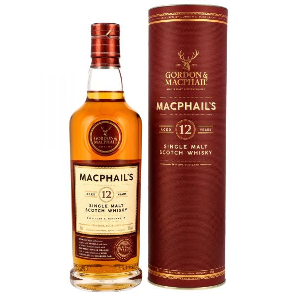 MacPhail&#039;s 12 Jahre Gordon &amp; MacPhail 40% vol.