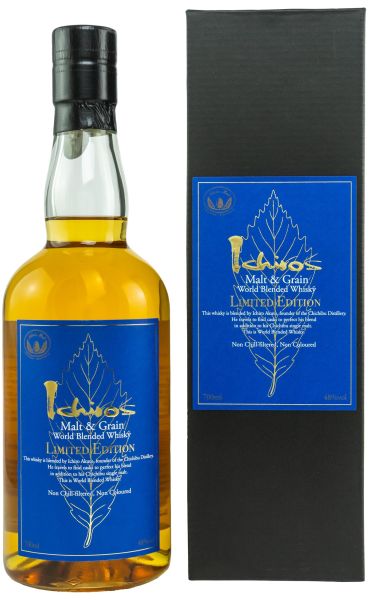 Chichibu Ichiros Malt &amp; Grain World Blended Whisky Limited Edition 48% vol.