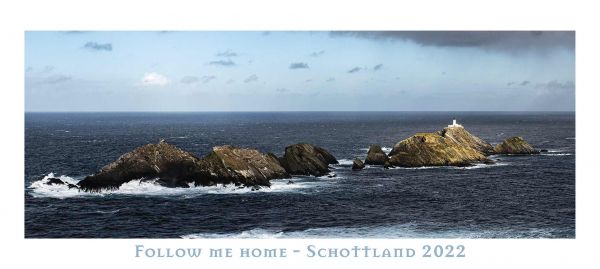 Wandkalender &quot;Follow me home – Schottland 2022“
