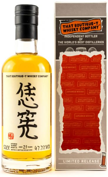 Japanese Blended 21 Jahre Batch #2 That Boutique-y Whisky Company 47,7% vol.