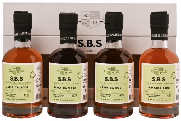 S.B.S. Jamaica WPE Geschenkbox 4x 200 ml