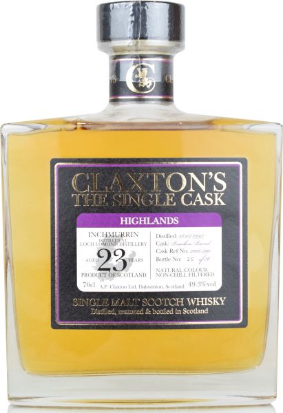 Inchmurrin 23 Jahre 1997/2020 Claxton's 49,3% vol.