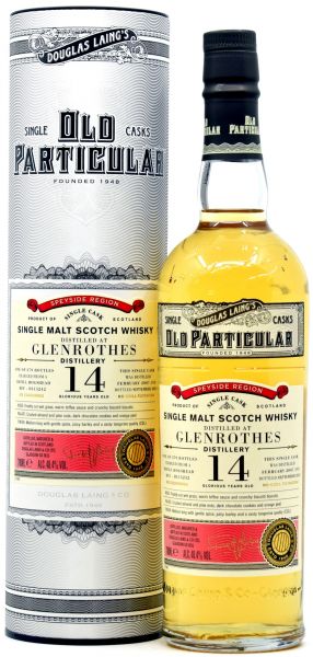 Glenrothes 14 Jahre 2007/2021 Old Particular Douglas Laing 48,4% vol.