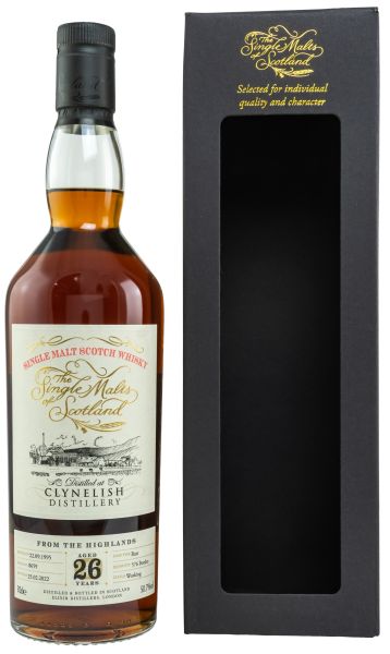 Clynelish 26 Jahre 1995/2022 Sherry Cask The Single Malts of Scotland #8659 50,7% vol.