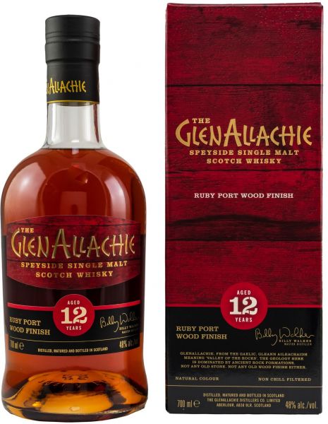 Glenallachie 12 Jahre Ruby Port Wood Finish Batch #3 2021 48,0% vol.