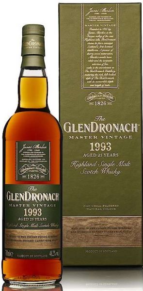 Glendronach 25 Jahre 1993 Master Vintage 48,2% vol.