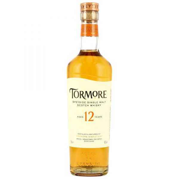 Tormore 12 Jahre Bourbon, Cream Sherry &amp; Toasted White American Oak 46% vol.
