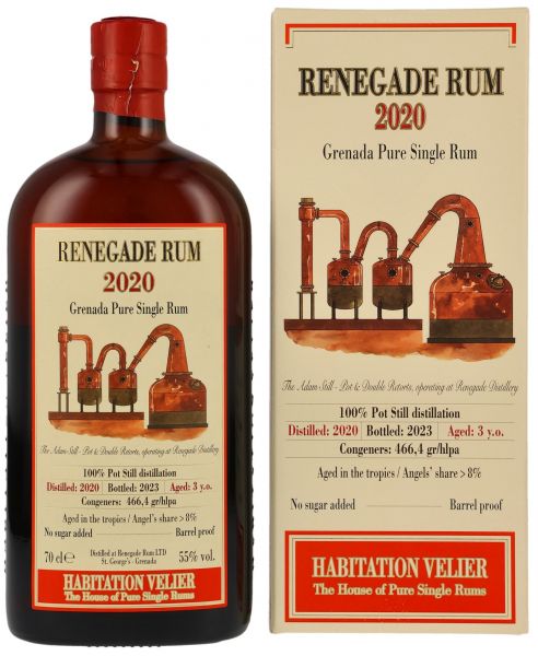 Renegade 2020/2023 OWH Habitation Velier Grenada Rum 55% vol.
