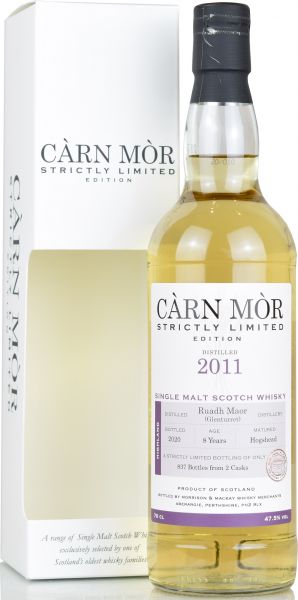 Ruadh Maor (Glenturret) 8 Jahre 2011/2020 Carn Mor Strictly Limited 47,5% vol.