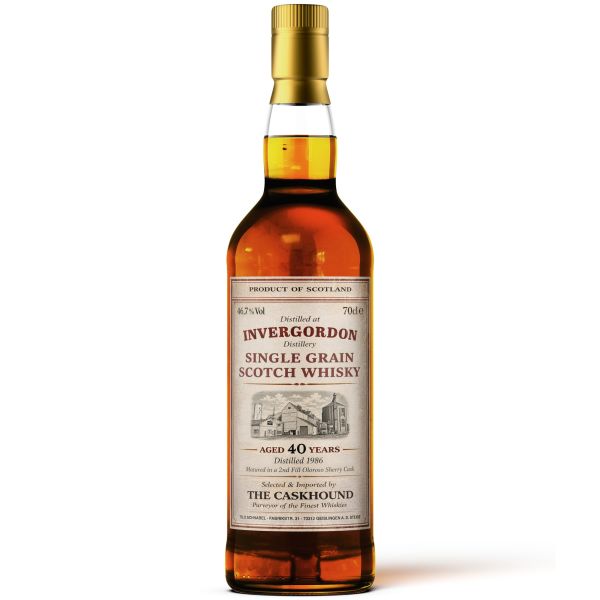 Invergordon 40 Jahre 1986/2026 Oloroso Sherry Cask The Caskhound 46,7% vol.
