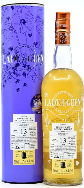 Macduff 13 Jahre 2009/2022 Lady of the Glen 57,6% vol.