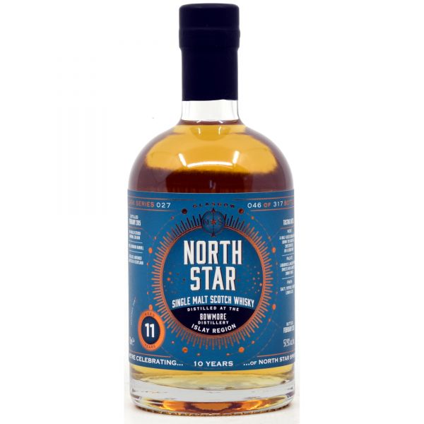 Bowmore 11 Jahre 2015/2026 Bourbon Barrel North Star Spirits #027 57,9% vol.