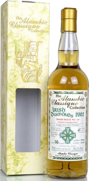 Irish Diamonds 16 Jahre 2002/2018 Batch No. 14 Alambic Classique
