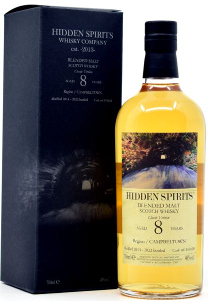 Campbeltown 2014/2022 Sherry Cask Hidden Spirits Classic Version 48% vol.