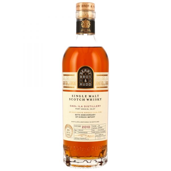 Caol Ila 15 Jahre 2010/2026 Berry Bros. &amp; Rudd #318381 50th Anniversary Kirsch 56,6% vol.