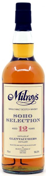 Glentauchers 12 Jahre 2010/2023 Manzanilla Cask Milroy&#039;s of Soho 56,3% vol.