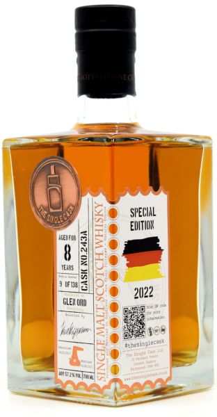 Glen Ord 8 Jahre 2013/2021 PX Sherry Cask The Single Cask for germany 57,2% vol.