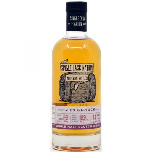 Glen Garioch 14 Jahre 2011/2025 1st Fill Bourbon Single Cask Nation 50,1% vol.