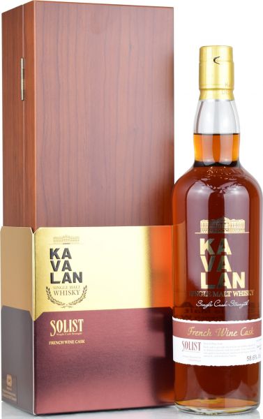 Kavalan 2012/2020 Solist French Wine Cask for germany 58,6% vol.