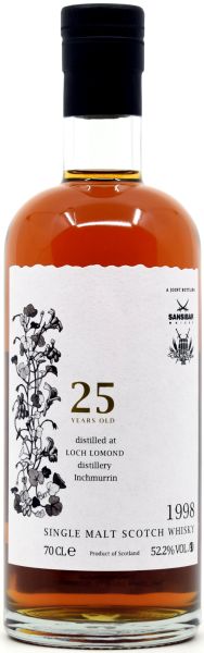 Inchmurrin 25 Jahre 1998/2023 Oloroso Sherry Cask White Label 52,2% vol.