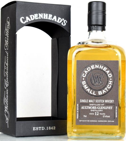 Aultmore 12 Jahre 2006/2019 Cadenhead 57,4% vol.