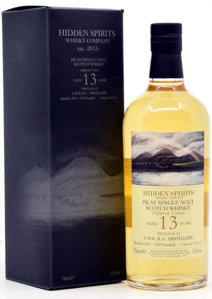 Caol Ila 13 Jahre 2011/2025 Hidden Spirits Highproof 53,8% vol.