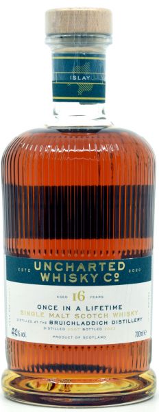 Bruichladdich 16 Jahre 2007/2023 Rivesaltes Once In a Lifetime Uncharted Whisky 61% vol.
