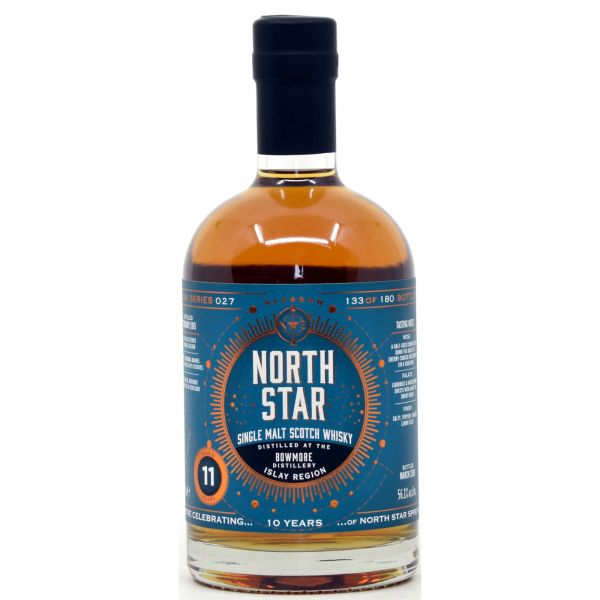 Bowmore 11 Jahre 2015/2026 PX Octaves Finish North Star Spirits #027 56,1% vol.